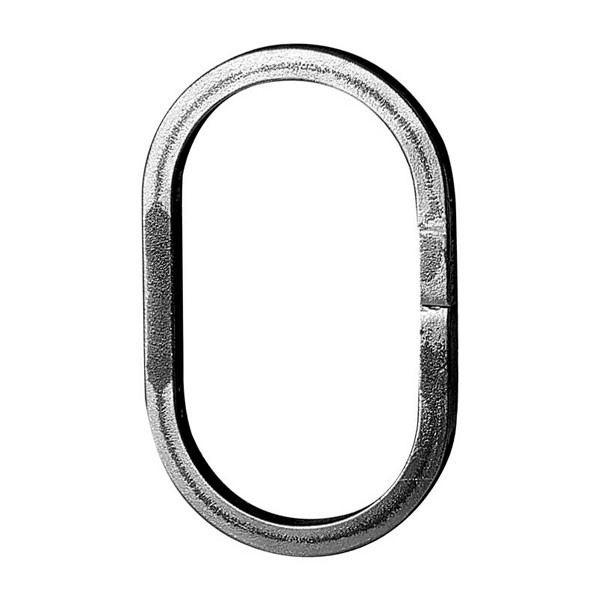 Oval Ring 12 x 6 mm, Bxh 130 x 190 mm